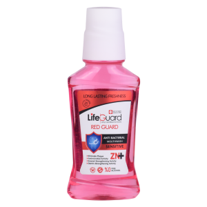 دهانشویه حساس لایف گارد Red Guard 270 میلی‌لیتر
